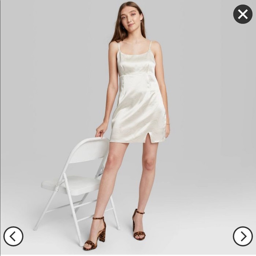 NWT Women's Notch Slip Dress - Wild Fable